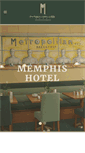 Mobile Screenshot of memphis-hotel.de